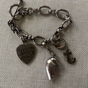 Juicy couture silver bracelet